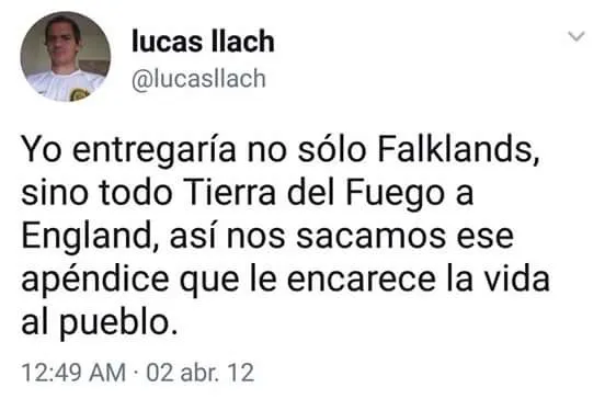 LUCAS LLACH MALVINAS TIERRA DEL FUEGO