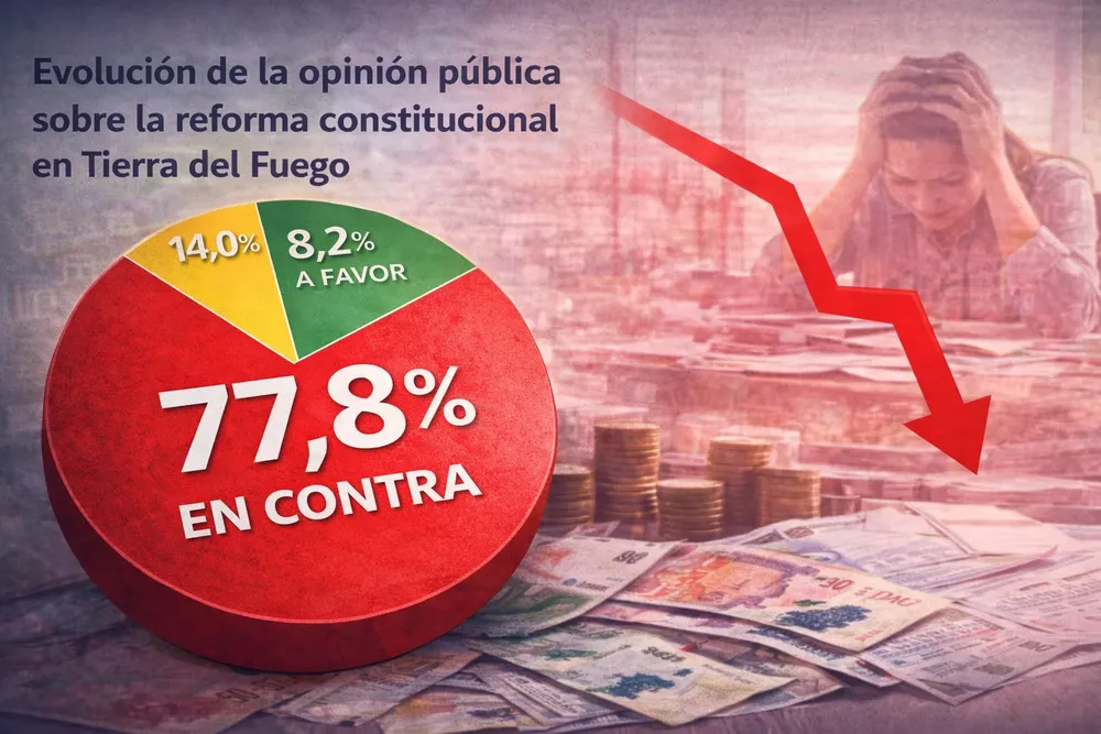 Reforma Constitucional Tierra del Fuego crisis Melella