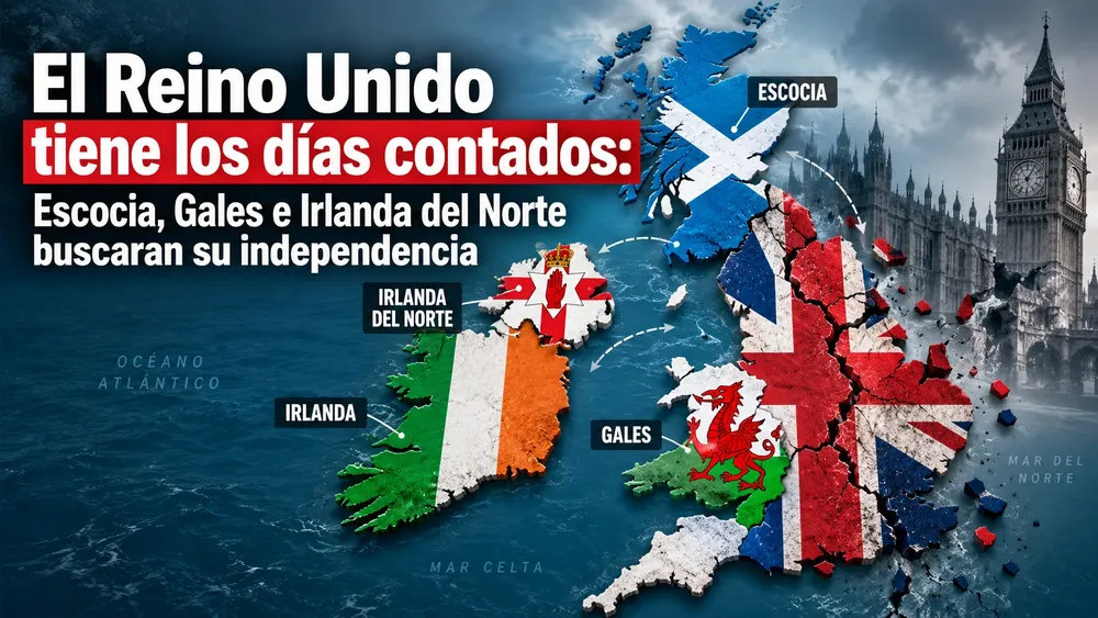 el reino unido tiene los dias contados, irnalda del norte, gales y el reino unido buscan la independencia