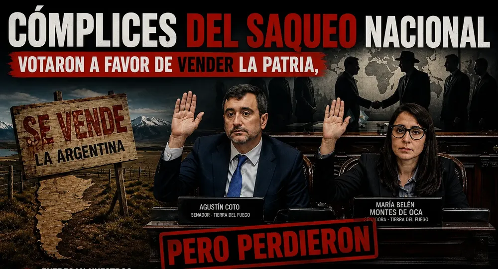 saqueo nacional vendepatria argentina senado nacional