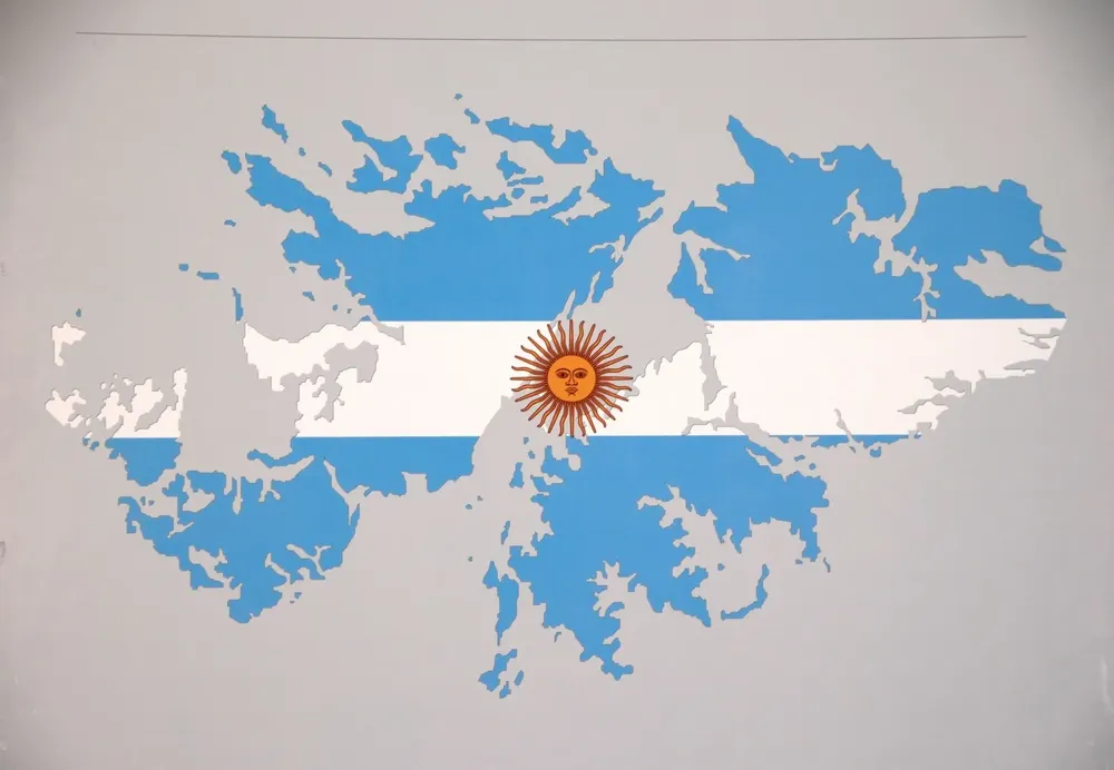 islas malvinas bandera argentina