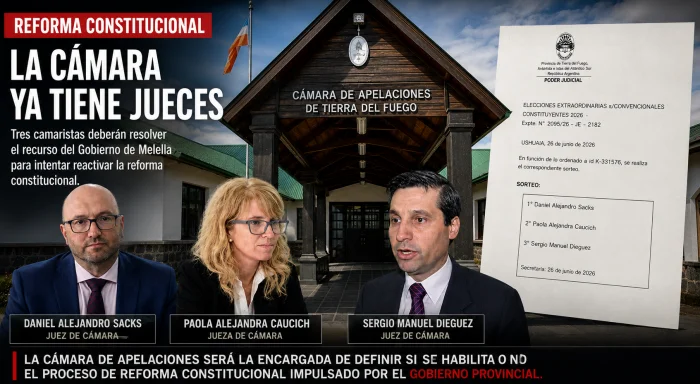 camaristas melella reforma tierra del fuego
