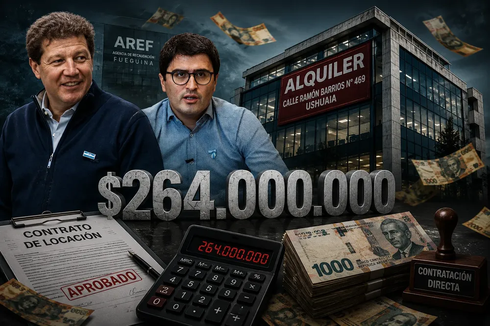 oscar bahamonde gustavo melella aref gasto publico 260 millones