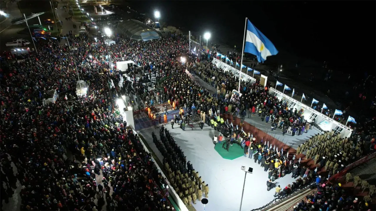 rio grande capital de la vigilia por malvinas