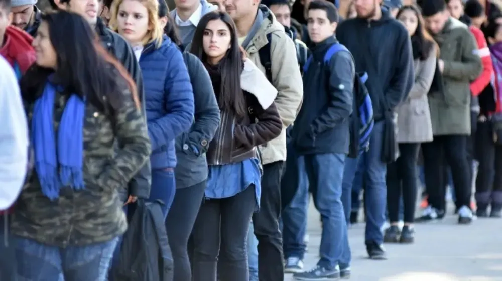 desempleo fila