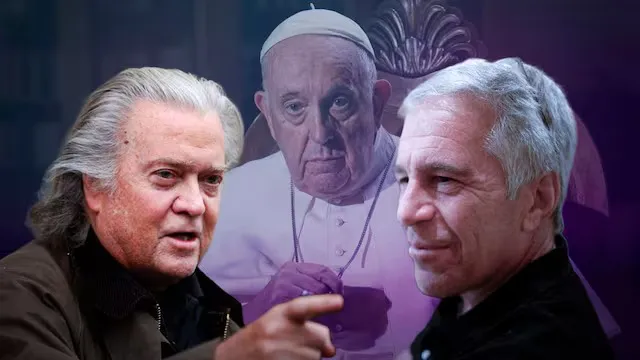bannon epstein papa franciso