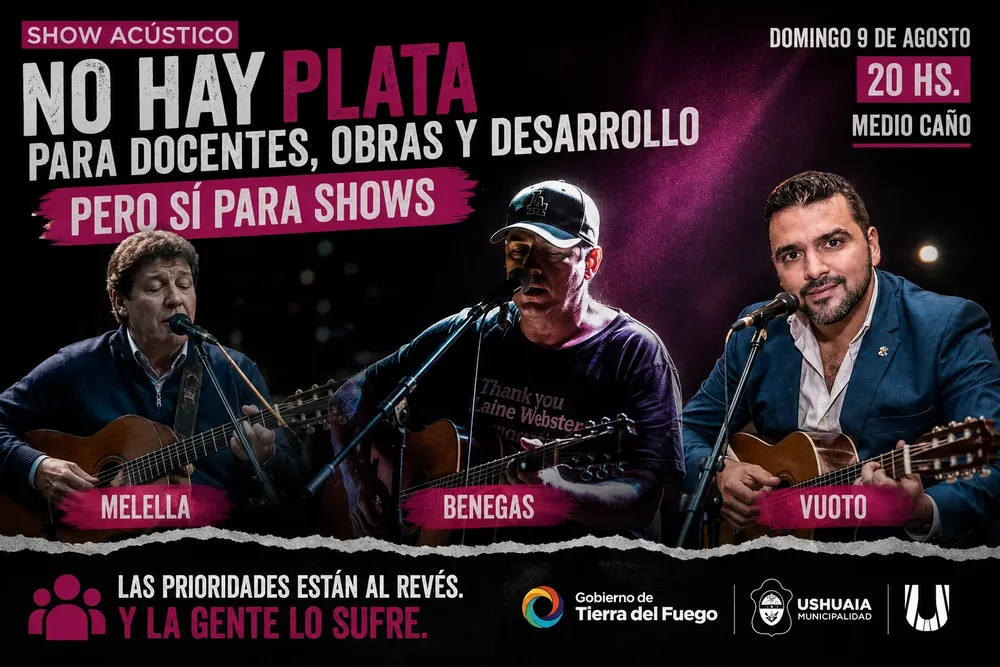espectaculos melella vuoto ushuaia