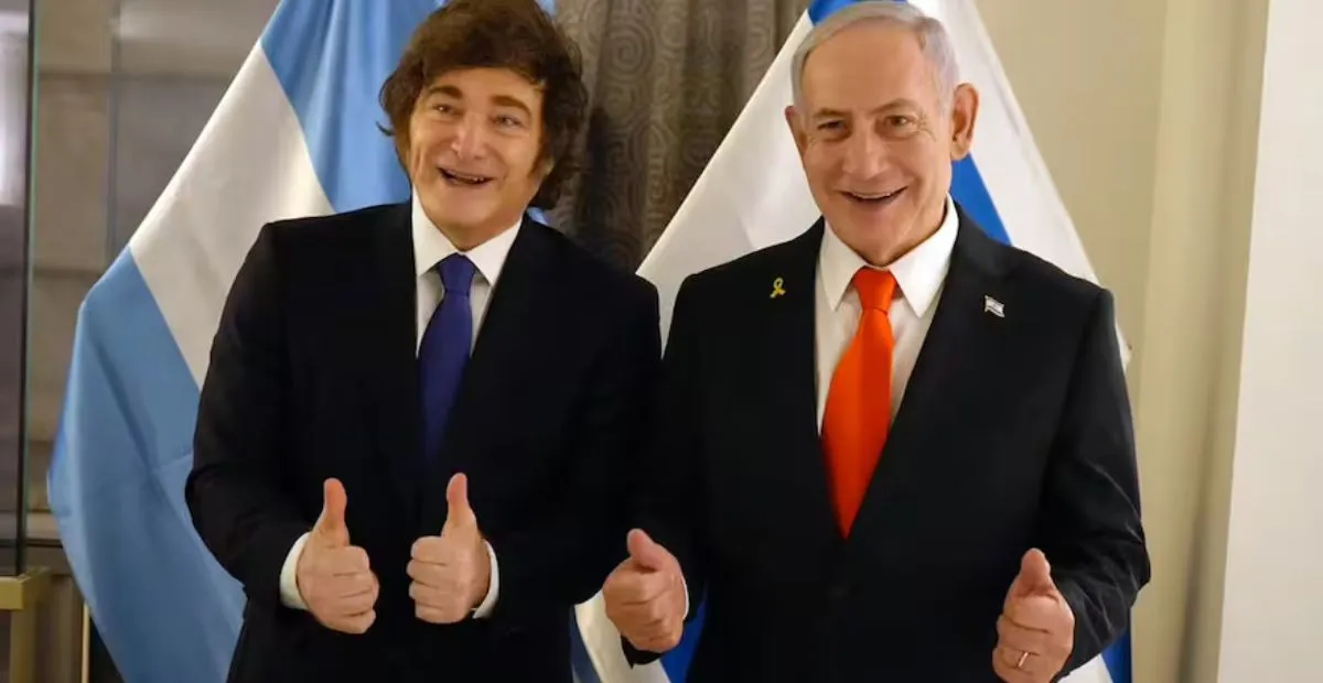 javier milei benjamin netaniahu