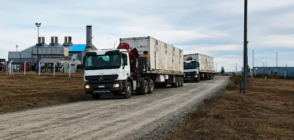 retiro de equipos petroleros en tierra del fuego
