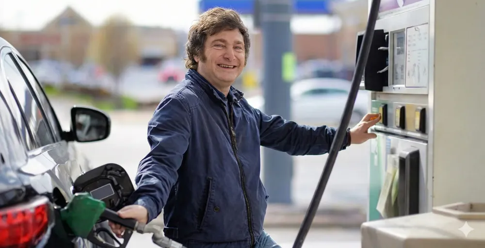 javier milei playero nafta