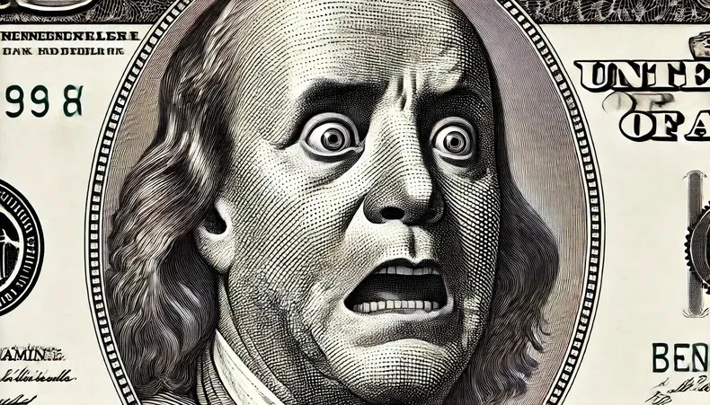dolar asustado