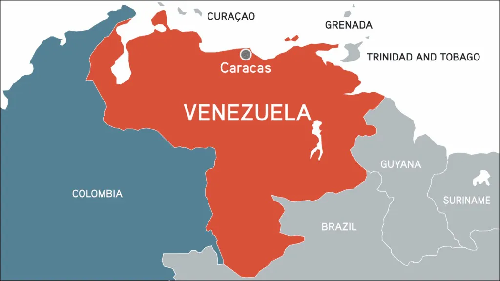 mapa venezuela