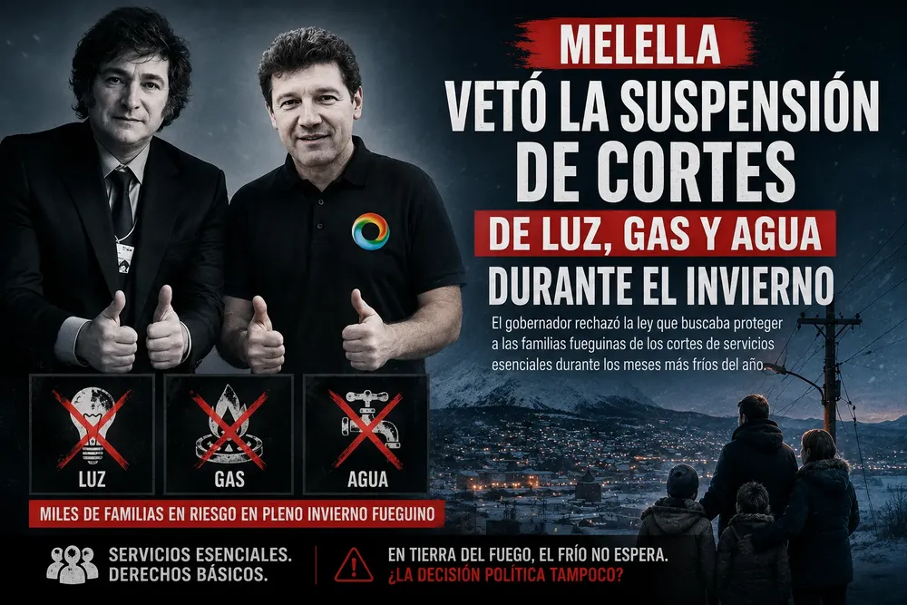 melella y milei gas agua luz