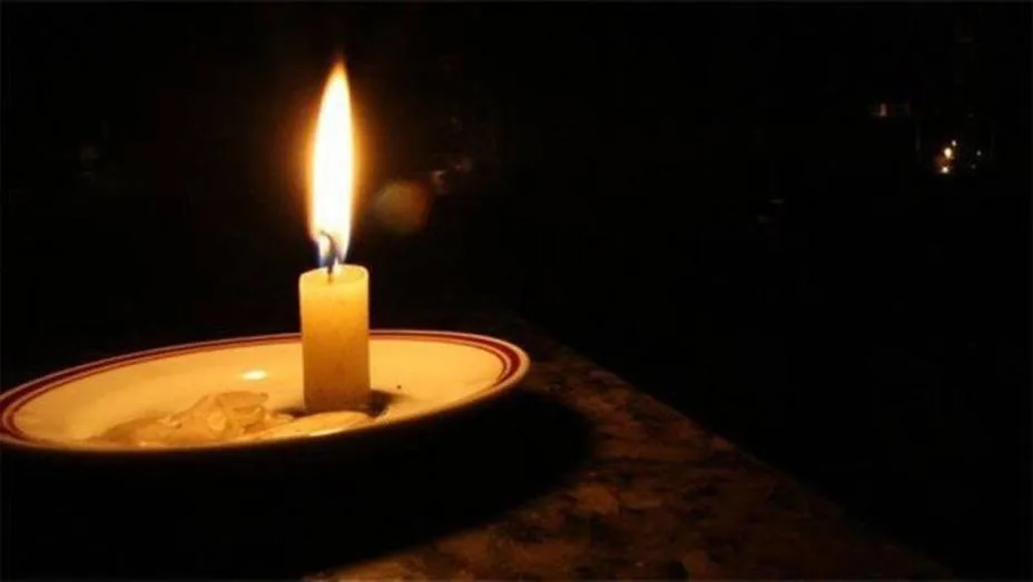 corte de luz vela