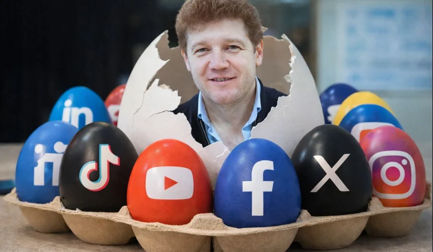 melella redes sociales