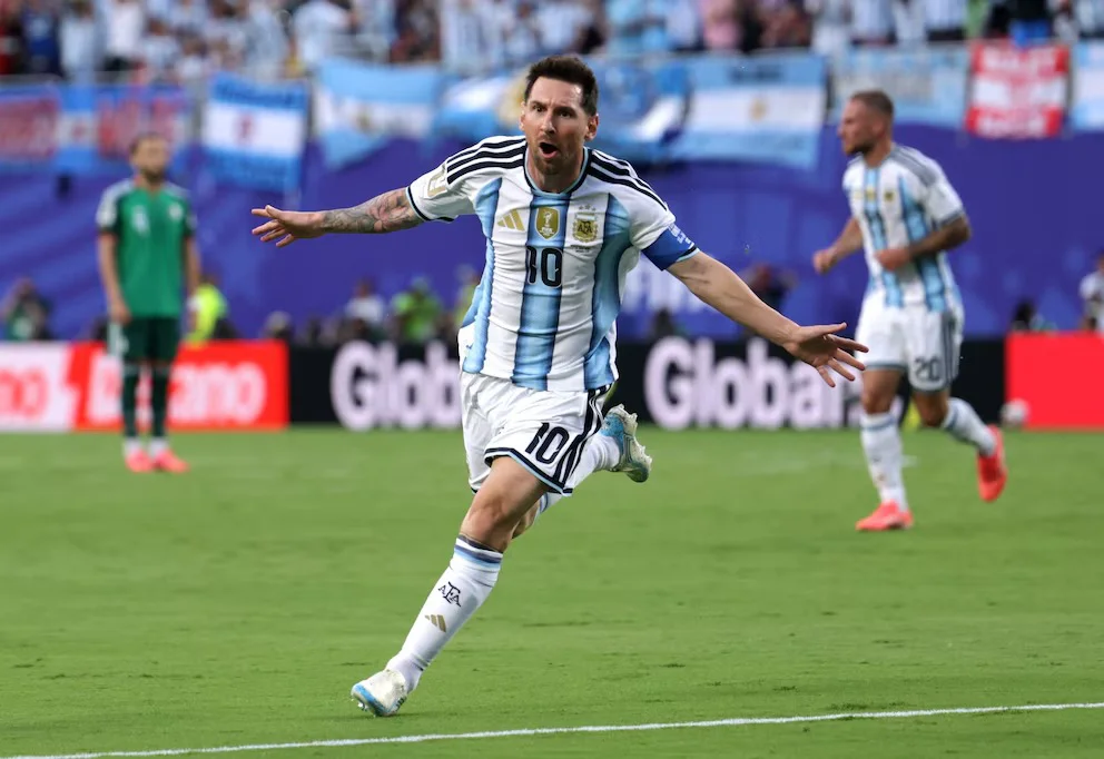messi tres goles contra argelia mundial 2026