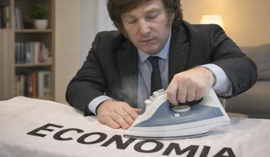 milei economia planchada