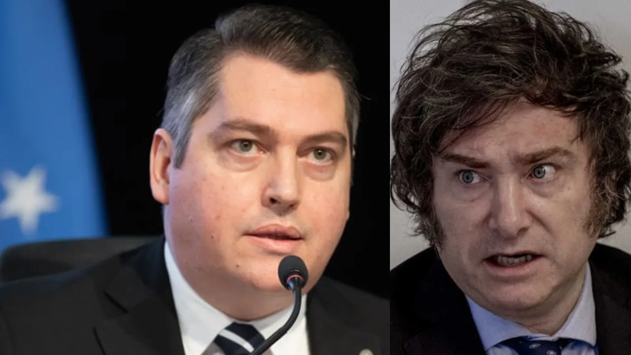 martin perez milei cruce