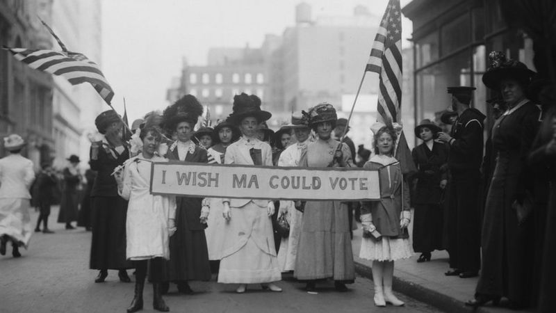 protesta 1913 mujeres new york