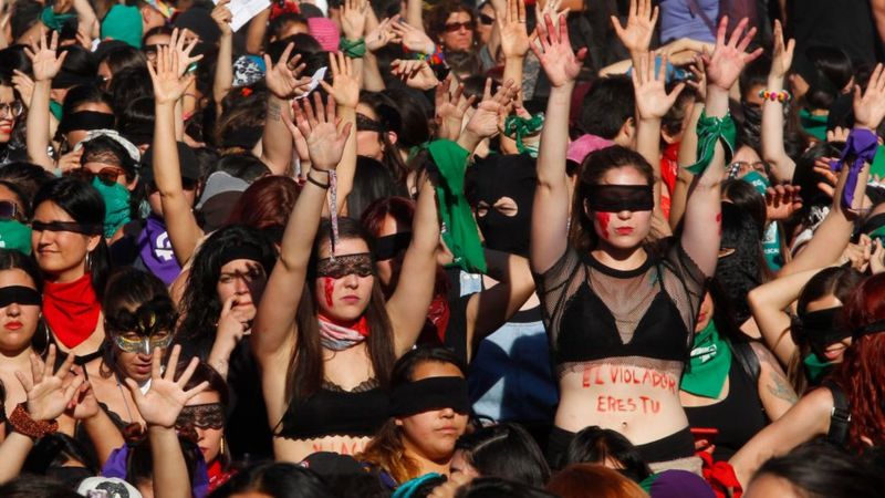 protestas 2019 chile mujeres