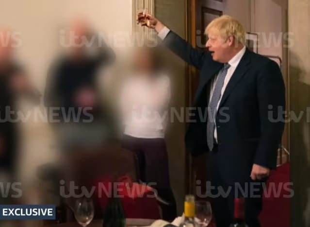 Boris Johnson fiesta
