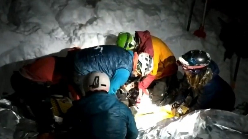 rescate avalancha ushuaia